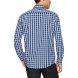Men's Regular-Fit Long-Sleeve Plaid Shirt